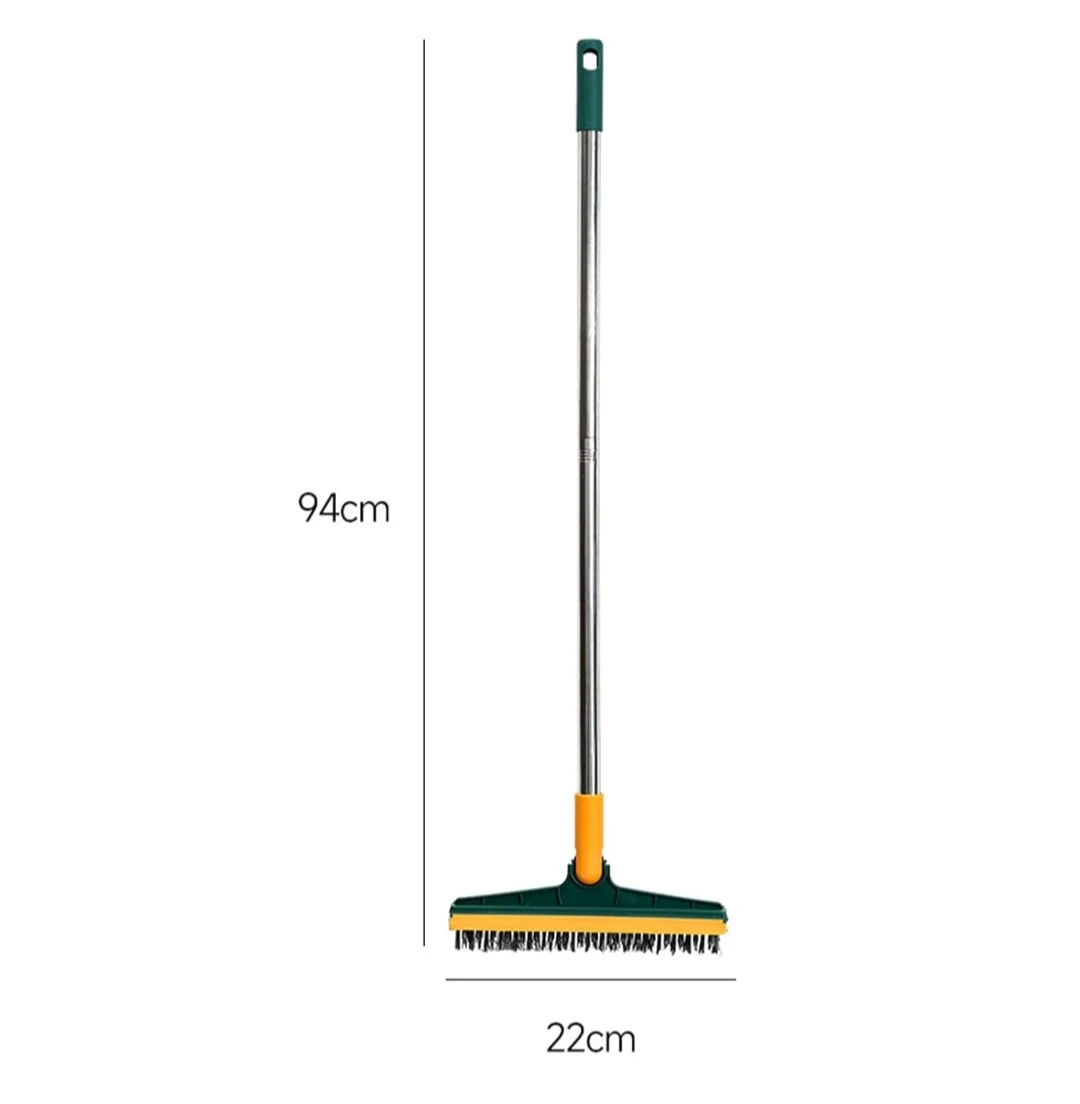 Bloame 3 in 1 Floor Scrub Brush with Squeegee, 120°Rotating - image 7
