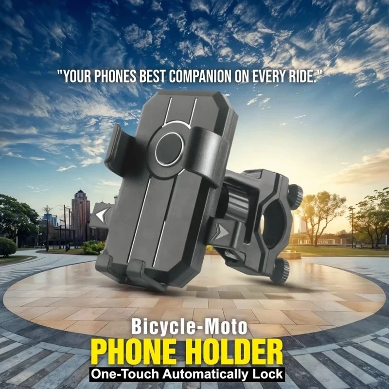 Generic SH-3153 Bike Phone Holder 360-degree Anti-fall - image 4