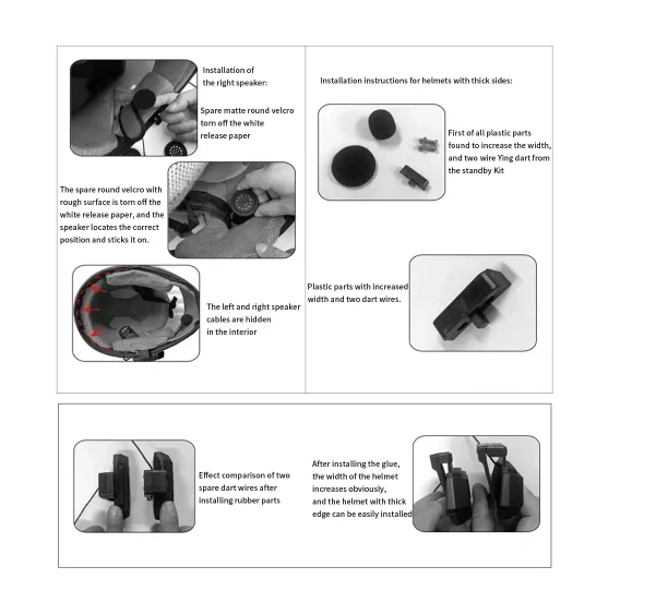 Generic BT12 Bluetooth Motorcycle Helmet Headset - image 6