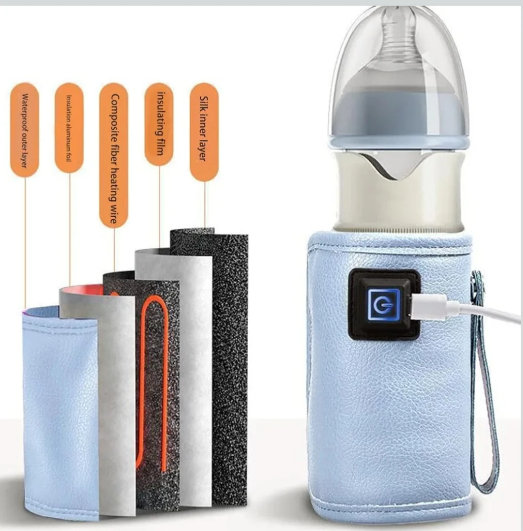 Generic Car USB Baby Bottle Warmer Portable 5V Travel - image 8