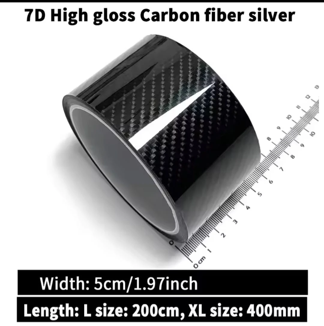 Generic Carbon Fiber Car Protecting Film 5cm*5M - image 2