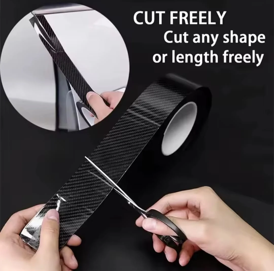 Generic Carbon Fiber Car Protecting Film 5cm*5M - image 3