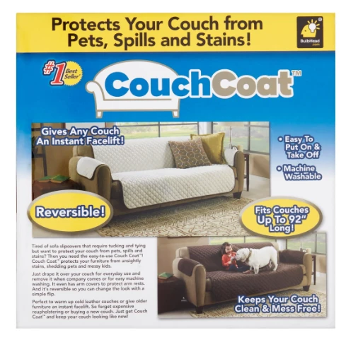 Couch Coat Double Seater Sofa Cover - image 3