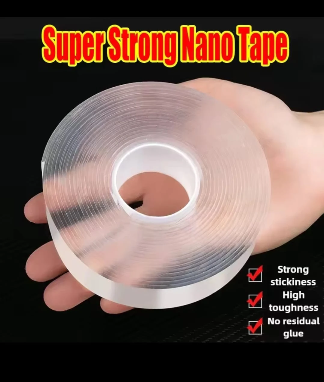 Generic Nano Tape Double Sided Strong Adhesive