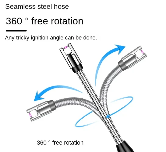 VEHHE Electric Arc Lighter 360° Windproof Plasma USB - image 4