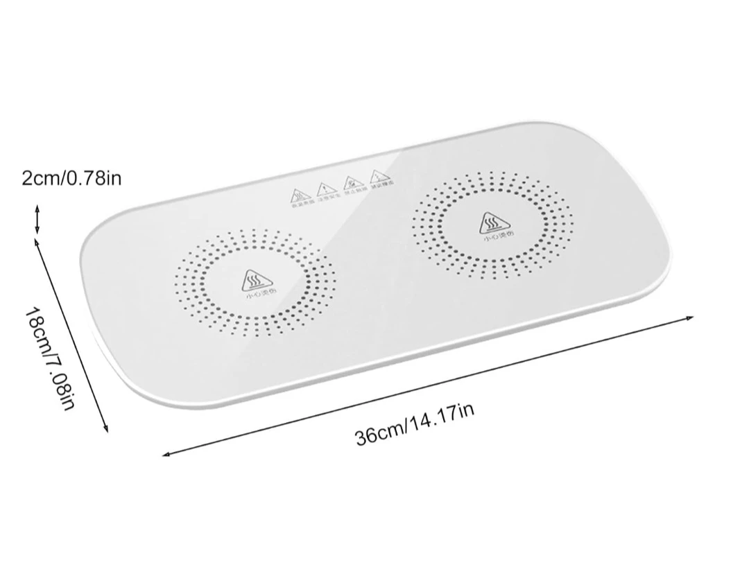 Generic Electric Food Warming Tray Buffet Dish Warmer - image 5