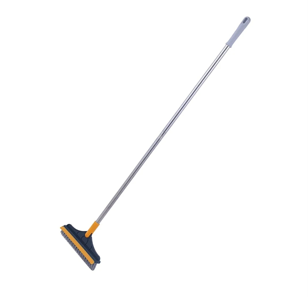 Generic Floor Scrub Brush with Window Squeegee 2 in 1