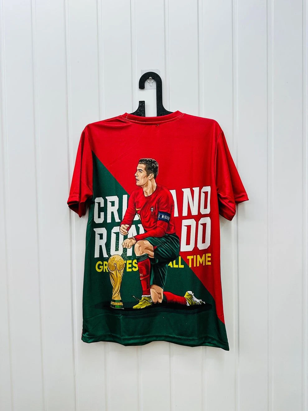 Fly Emirates Football Jersey T-Shirt For Ronaldo fans - image 2
