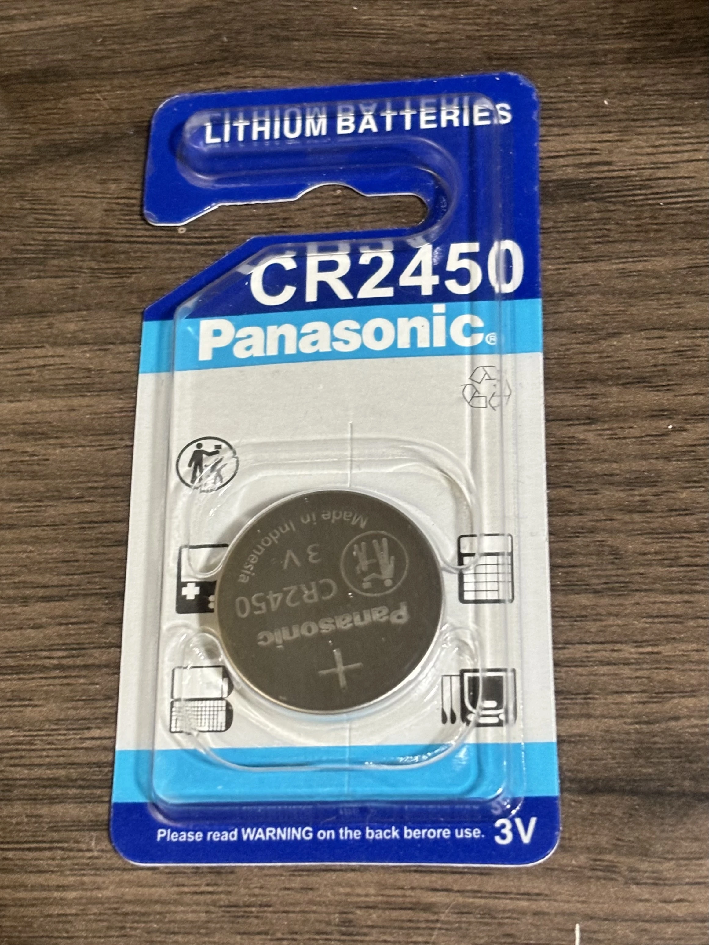 Panasonic CR2450 3V Lithium Battery