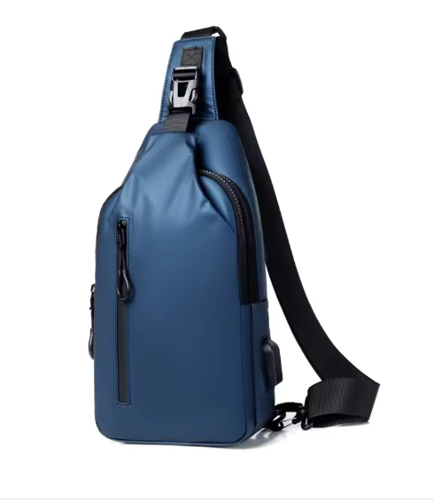 Generic Men's Nylon Waterproof Chest Sling Crossbody Bag - image 2