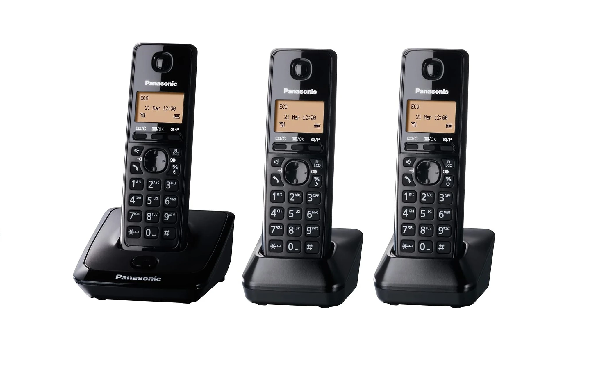 Panasonic Digital Cordless Phone 3 Head Set
