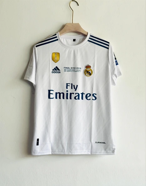 Real Madrid 2017-18 Home UCL Final Kit Ronaldo #7