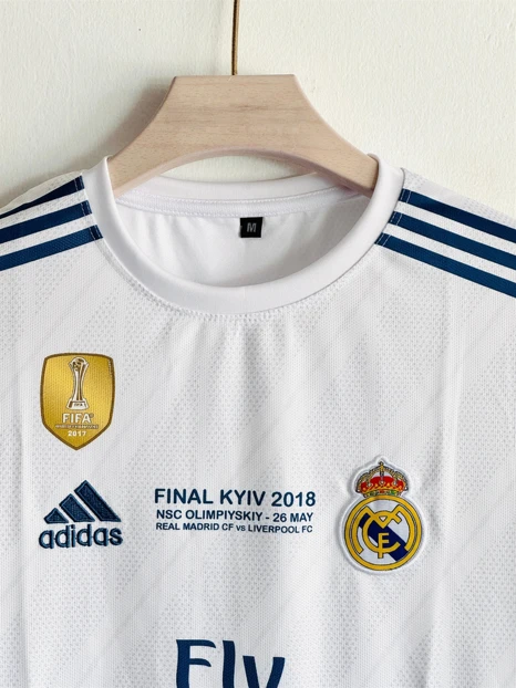 Real Madrid 2017-18 Home UCL Final Kit Ronaldo #7 - image 3