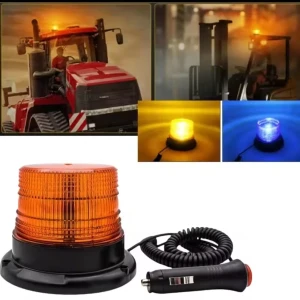 Generic 12LED Warning Flash Amber Yellow Light