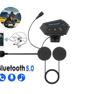 Generic BT12 Bluetooth Motorcycle Helmet Headset