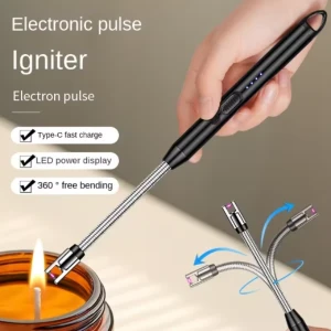 VEHHE Electric Arc Lighter 360° Windproof Plasma USB