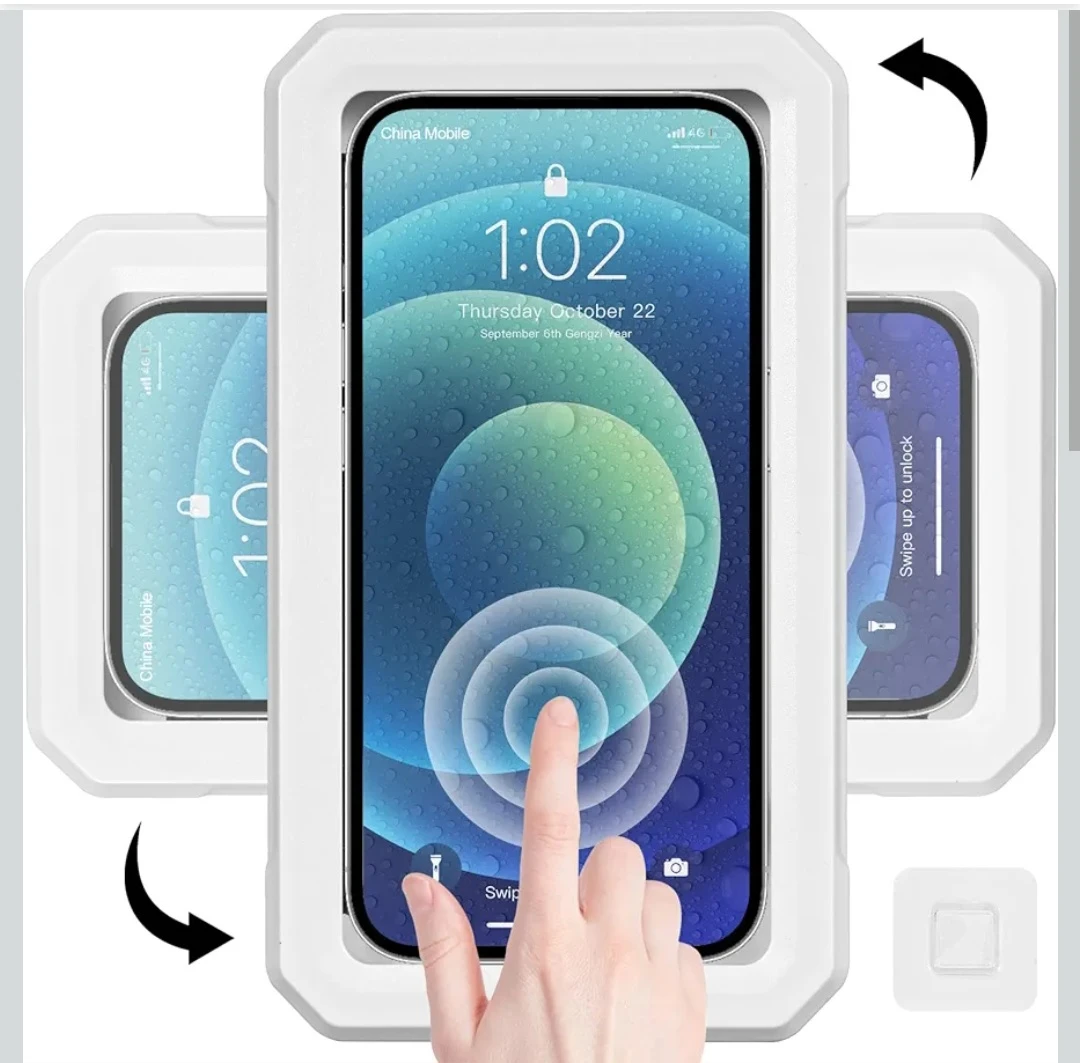 Generic SHX2522 Waterproof Bathroom Phone Holder