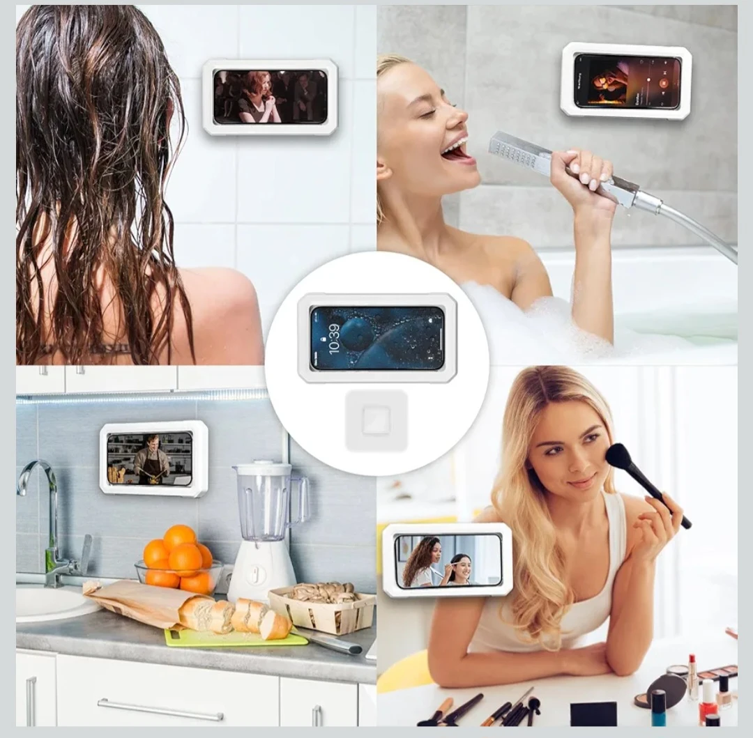Generic SHX2522 Waterproof Bathroom Phone Holder - image 6