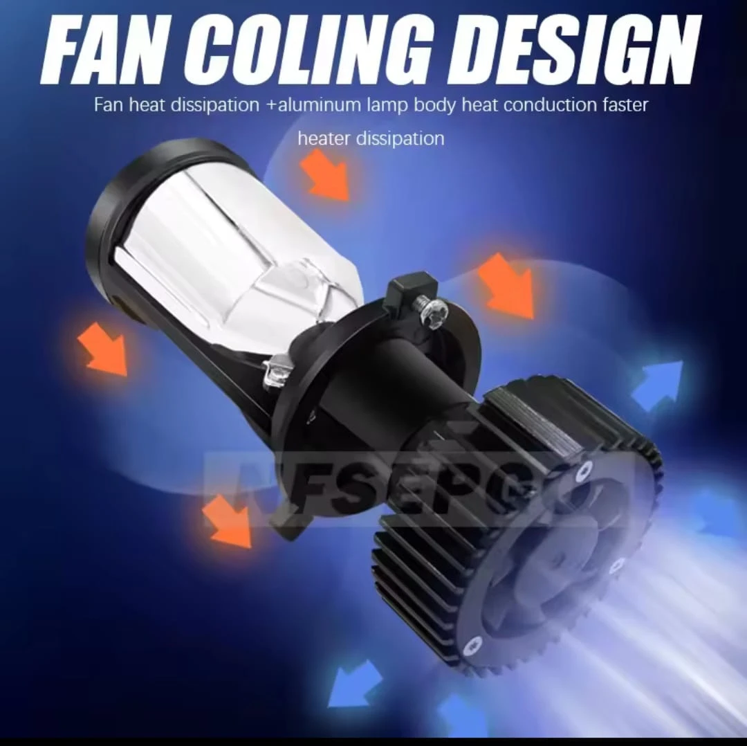 Generic Y6 H4 LED Projector Headlight - image 2
