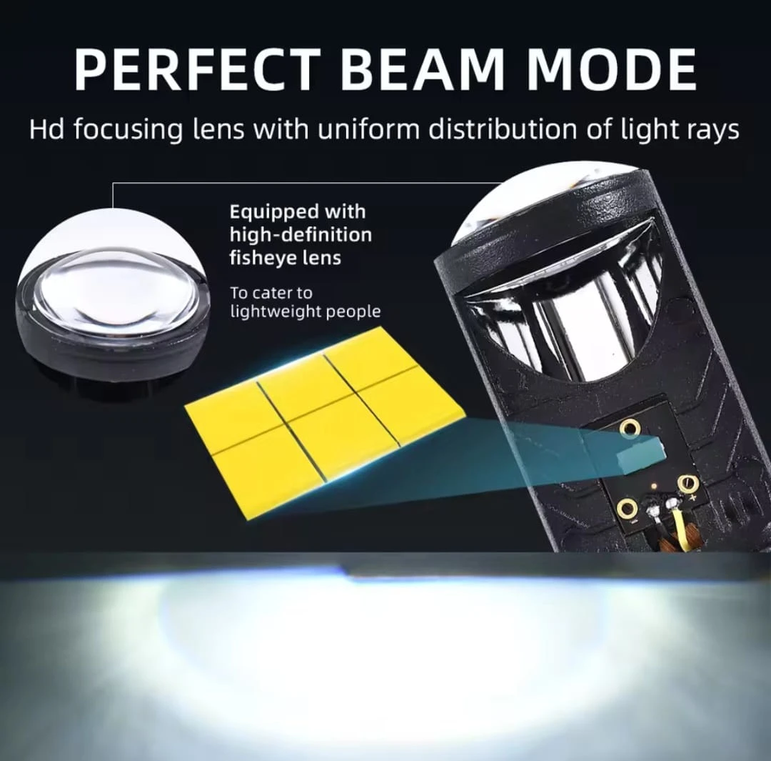Generic Y6 H4 LED Projector Headlight - image 4
