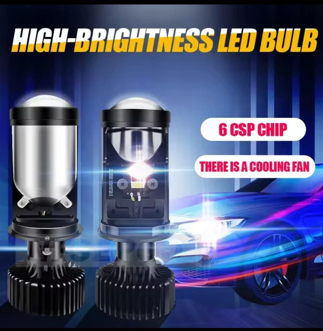 Generic Y6 H4 LED Projector Headlight - image 8