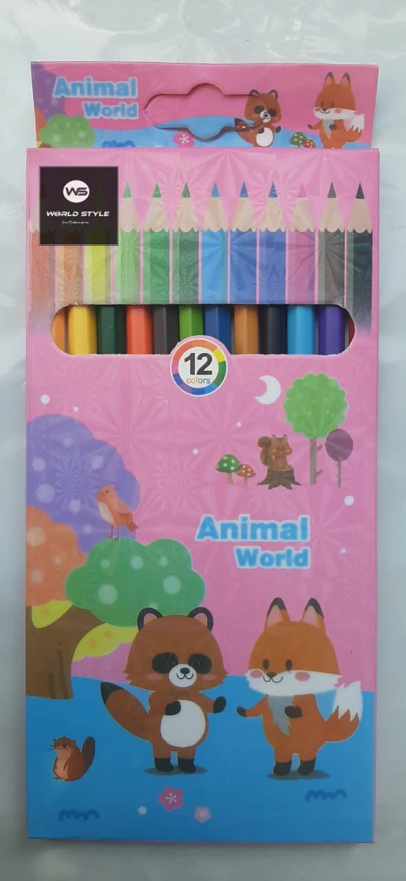 Generic Colour Pencil Set 12 Colours - image 3