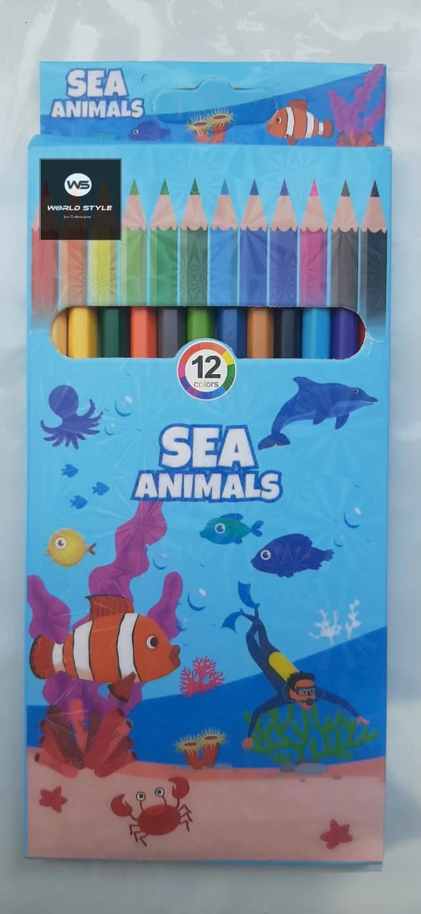 Generic Colour Pencil Set 12 Colours - image 6