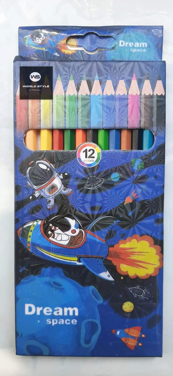 Generic Colour Pencil Set 12 Colours - image 4