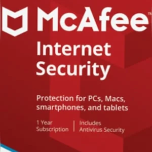 McAfee Internet Security 10 Devices 1 Year