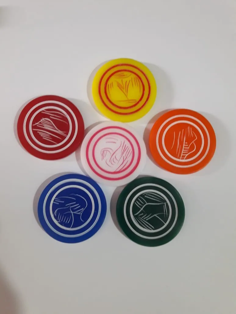 AMC/WEL Carrom Striker Disk - image 3