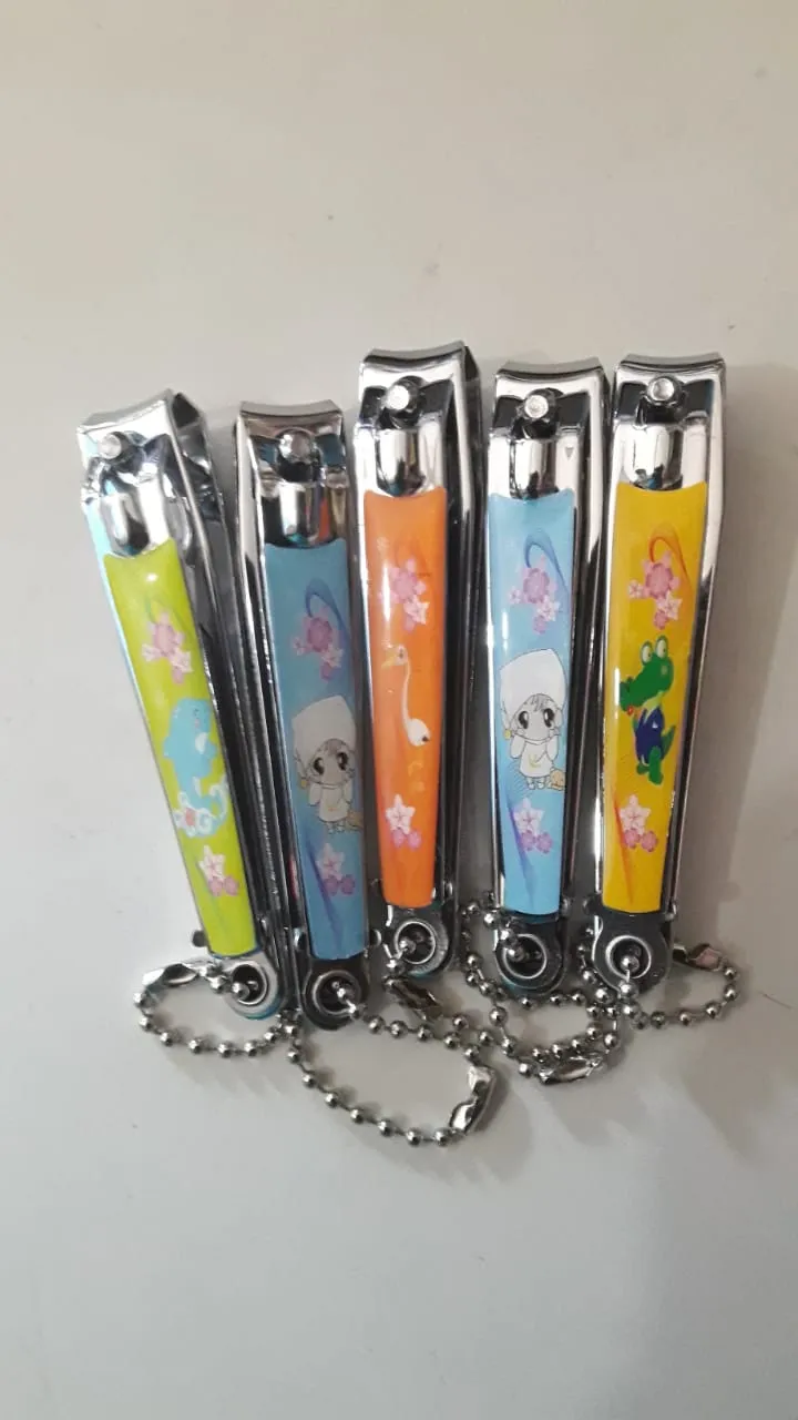 Generic 5 Pcs Nail Cutter High Quality Silver Stainless Steel