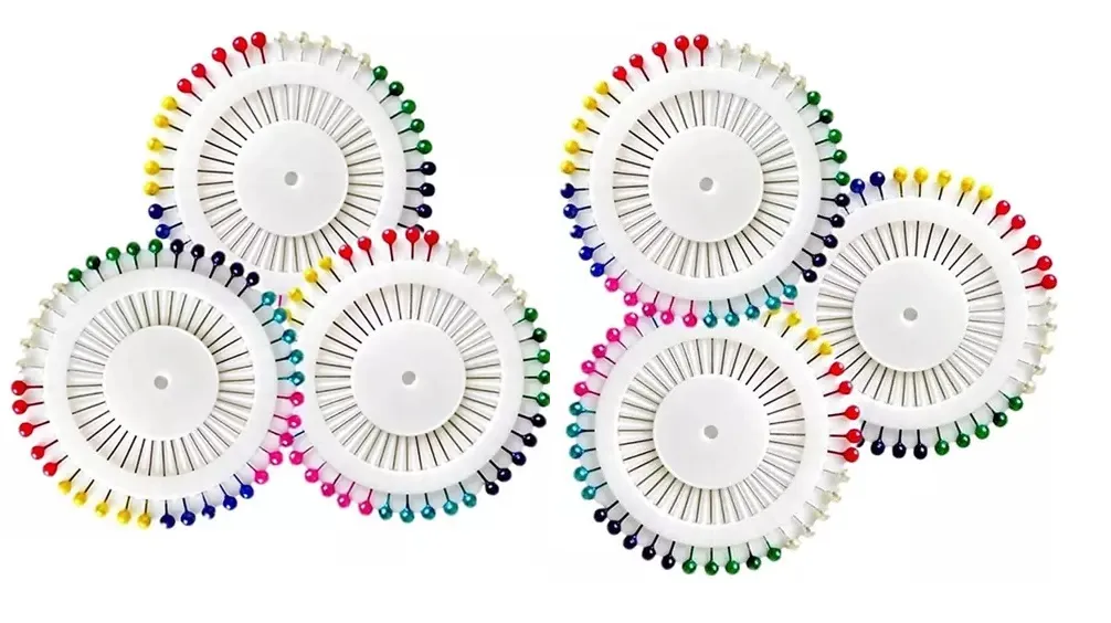 Generic Glass Head Pins DIY Crafts Boxed - image 1