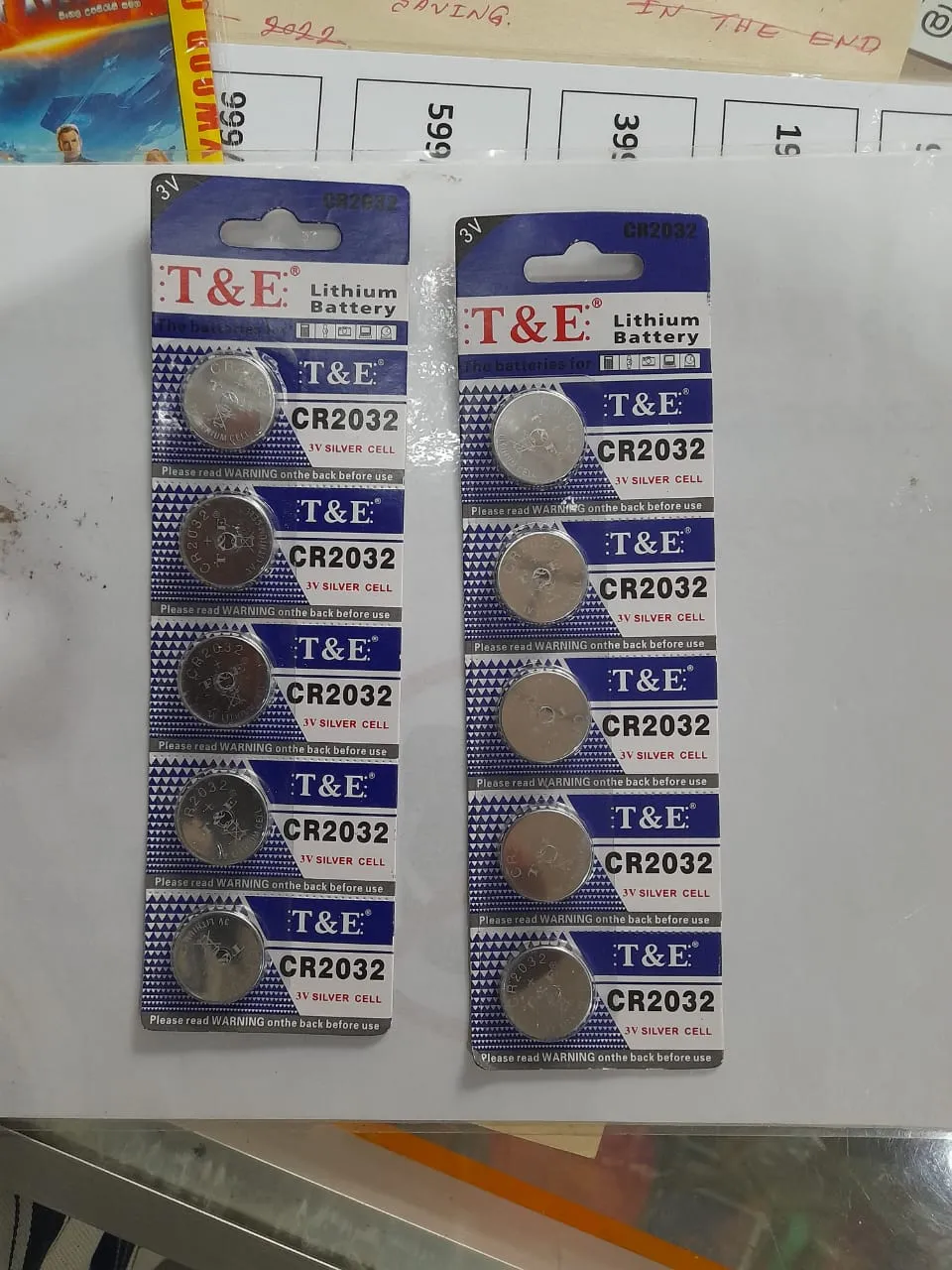 Generic CR2032 High Capacity 3V Lithium Button Cell - image 6