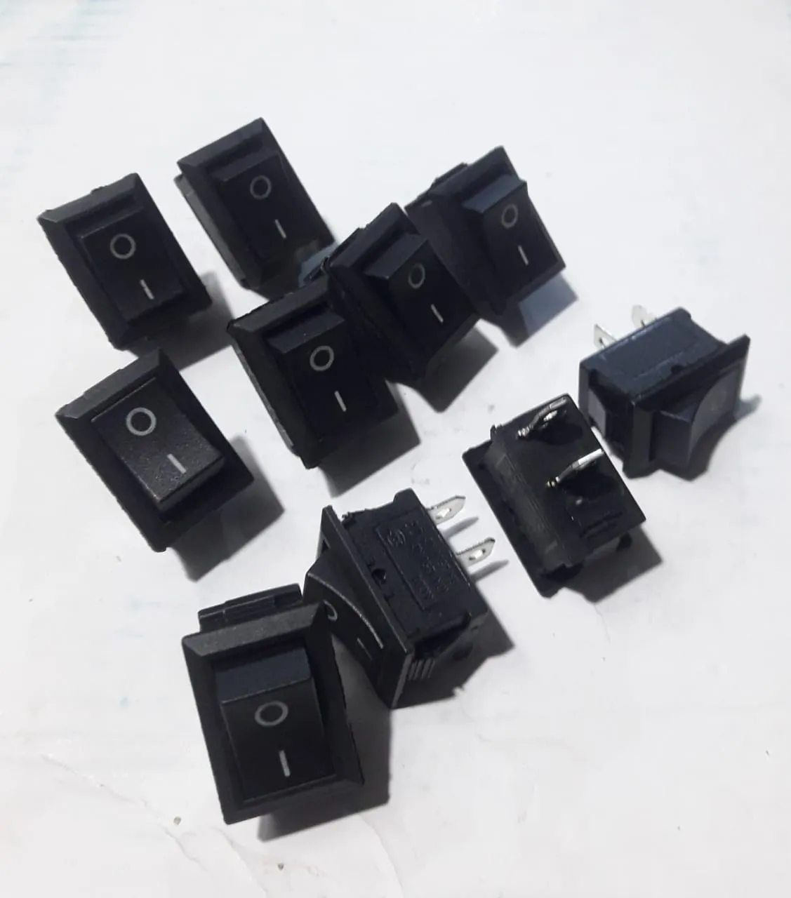 Generic Rocker Switch Black ON/OFF Boat Car 10 Pcs - image 2