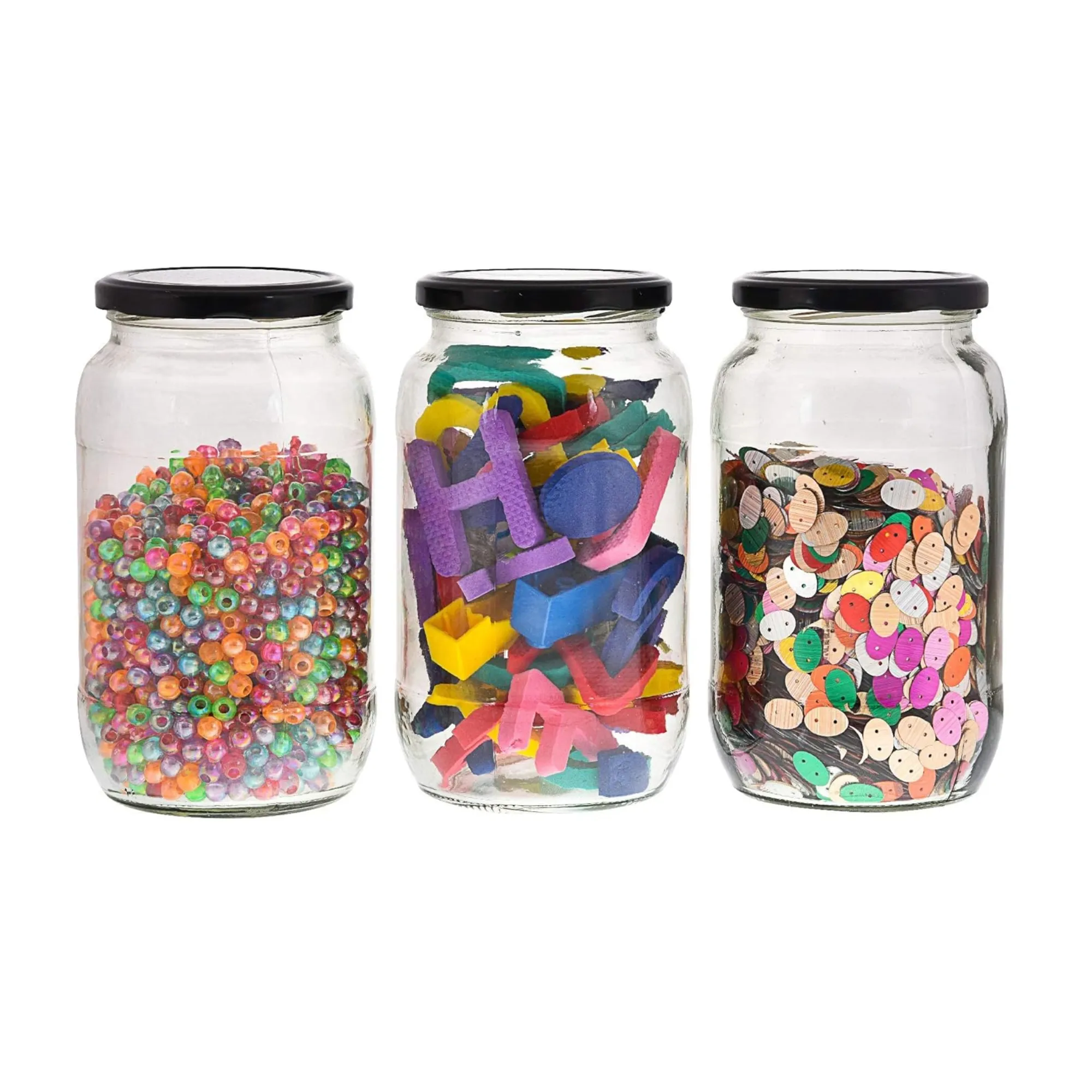 Glass Jar 1000ml TT Jars for Spices & Tea Storage - image 2