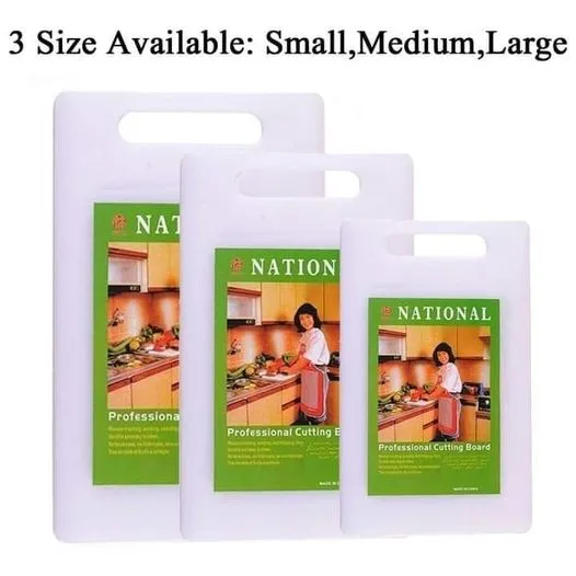 National Professional Plastic Cutting Board Small/Medium