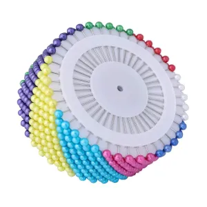 Generic Glass Head Pins Multicolor Crafts & Sewing