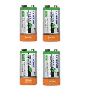 Suoer 9V Original High-Quality Battery