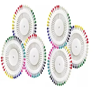 Generic Glass Head Pins DIY Crafts Boxed