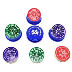 Generic Multicolor CARROM STRIKER/DISK High Quality (Superfine)