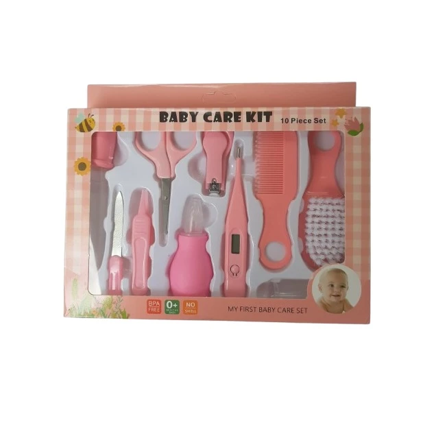 Generic Baby Care Kit 10 Pcs Pink - image 3