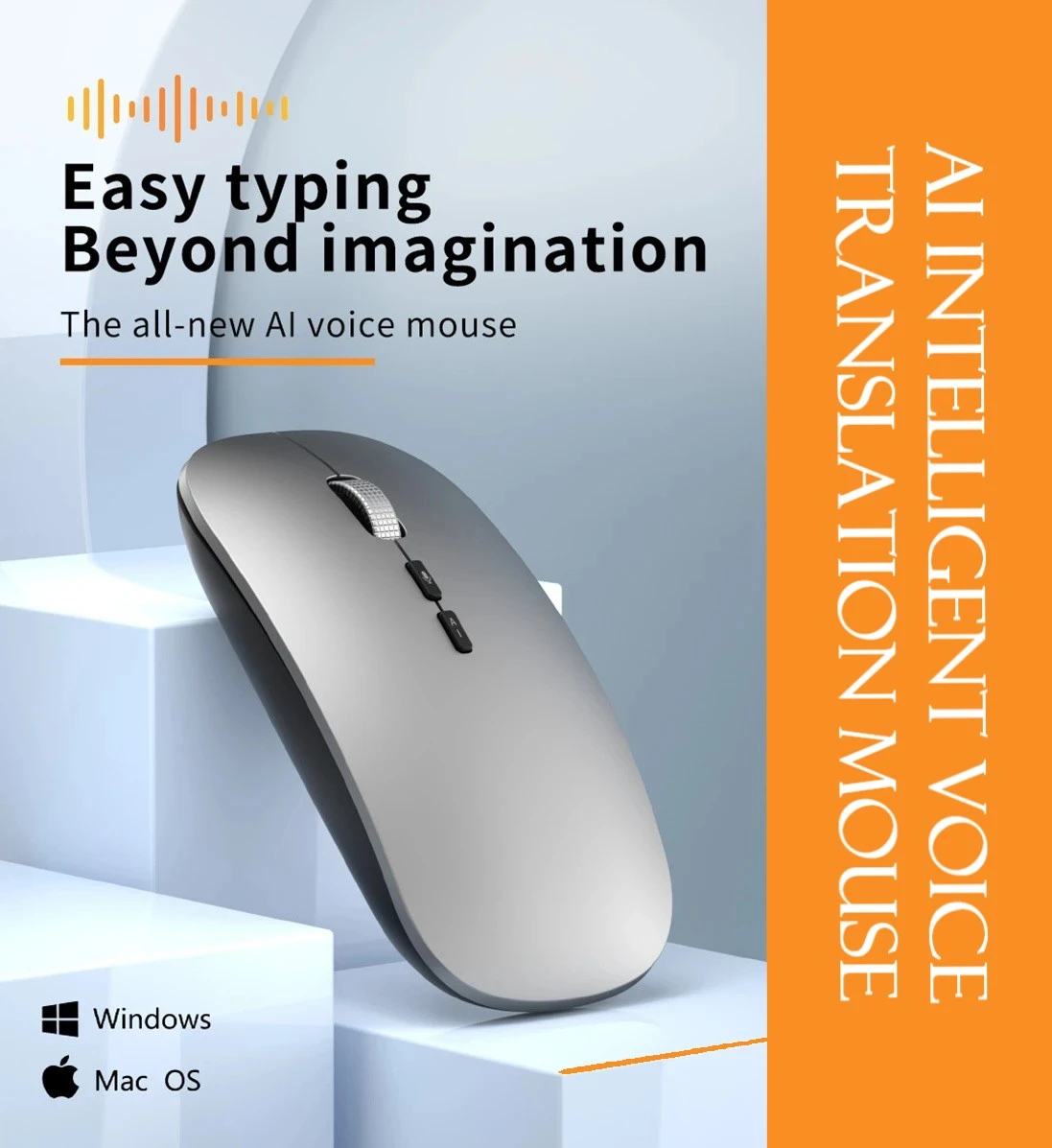 Xiaomi AI Voice Translation Mouse Wireless Dual-Mode