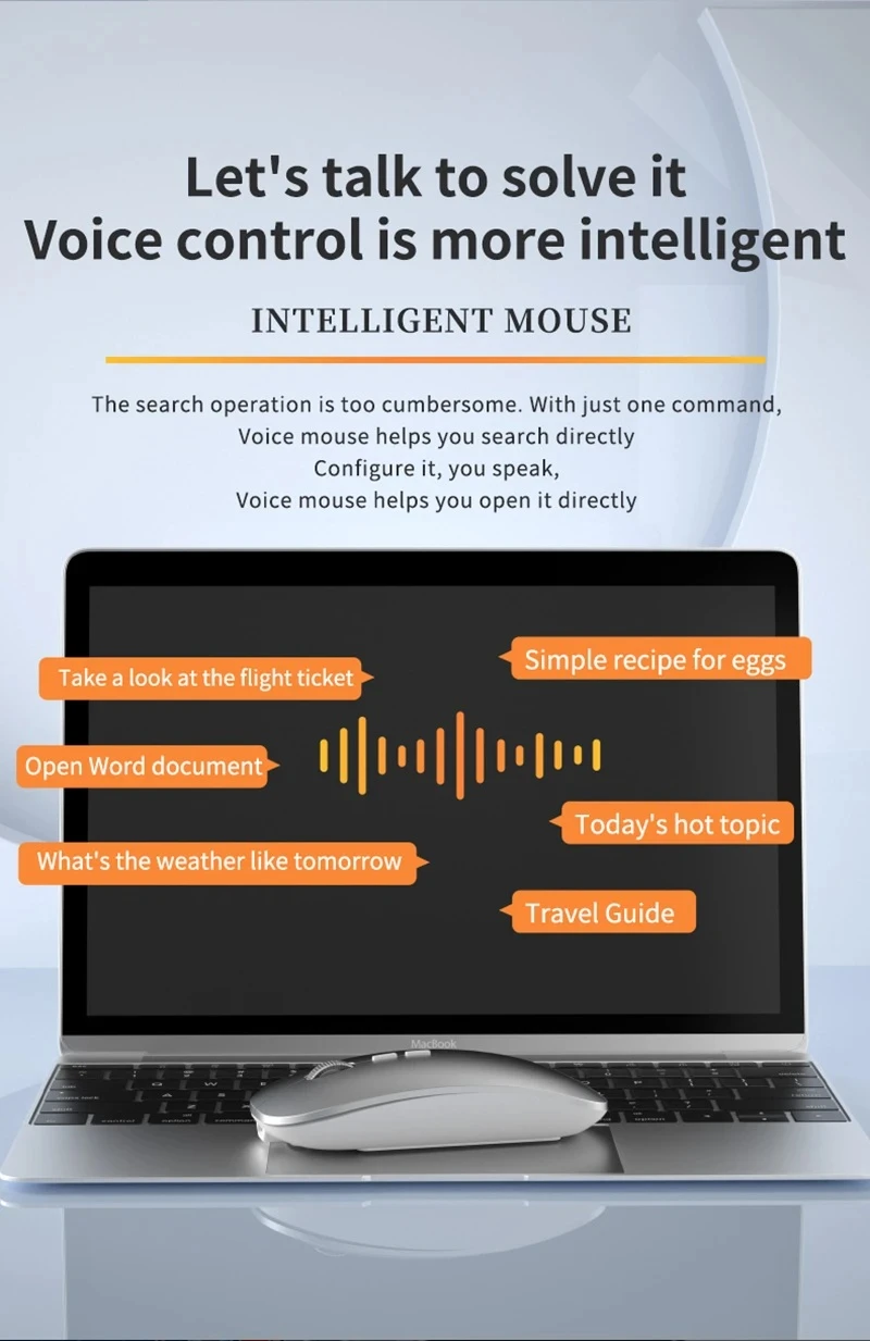 Xiaomi AI Voice Translation Mouse Wireless Dual-Mode - image 3