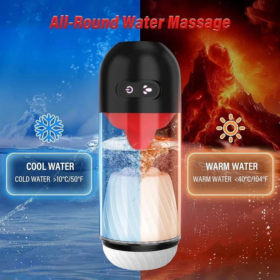 Generic Masturbator Cup APP Control Tongue Licking Rotating - image 1