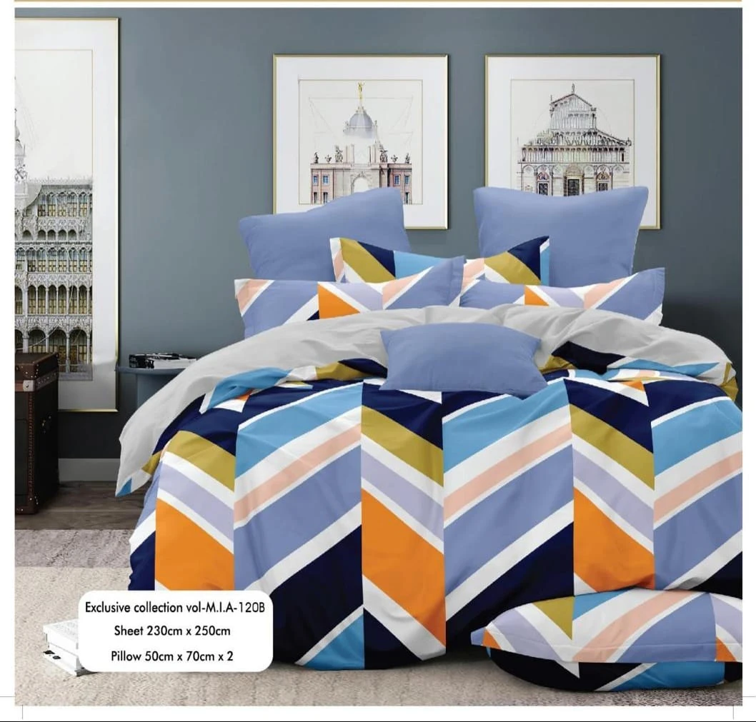 Mia Bedsheet 2 Pillow Covers