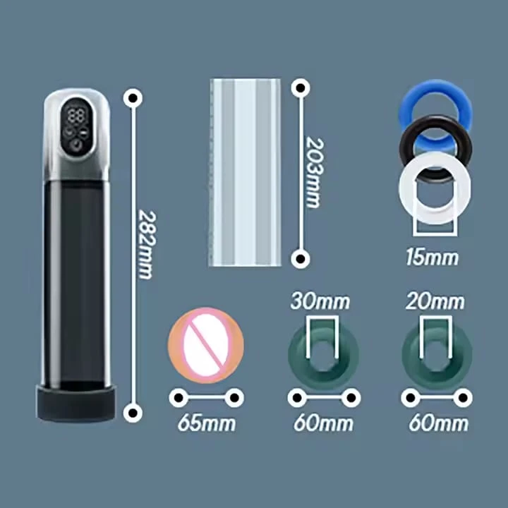 Generic 2-in-1 Penis Pump Masturbation Cup Sex Toy - image 2