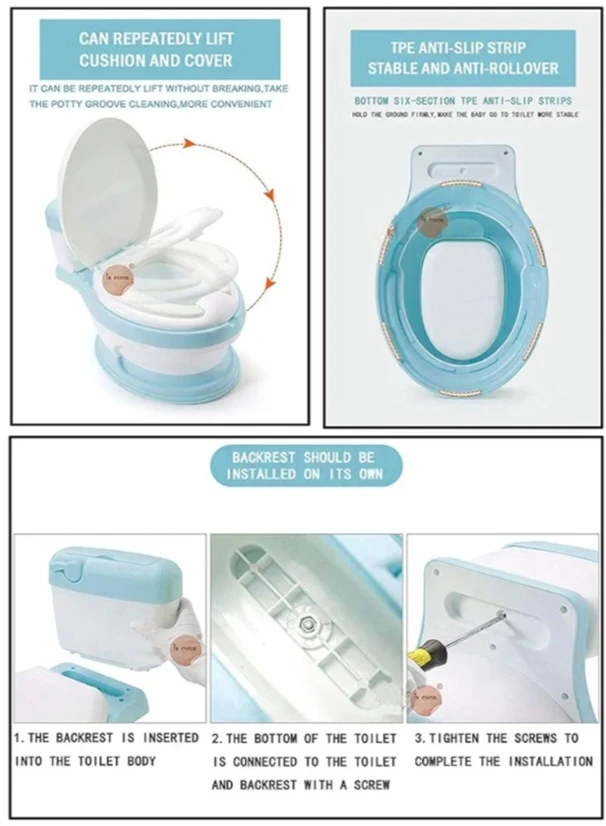 Generic Potty Training Toilet Seat Portable - image 3