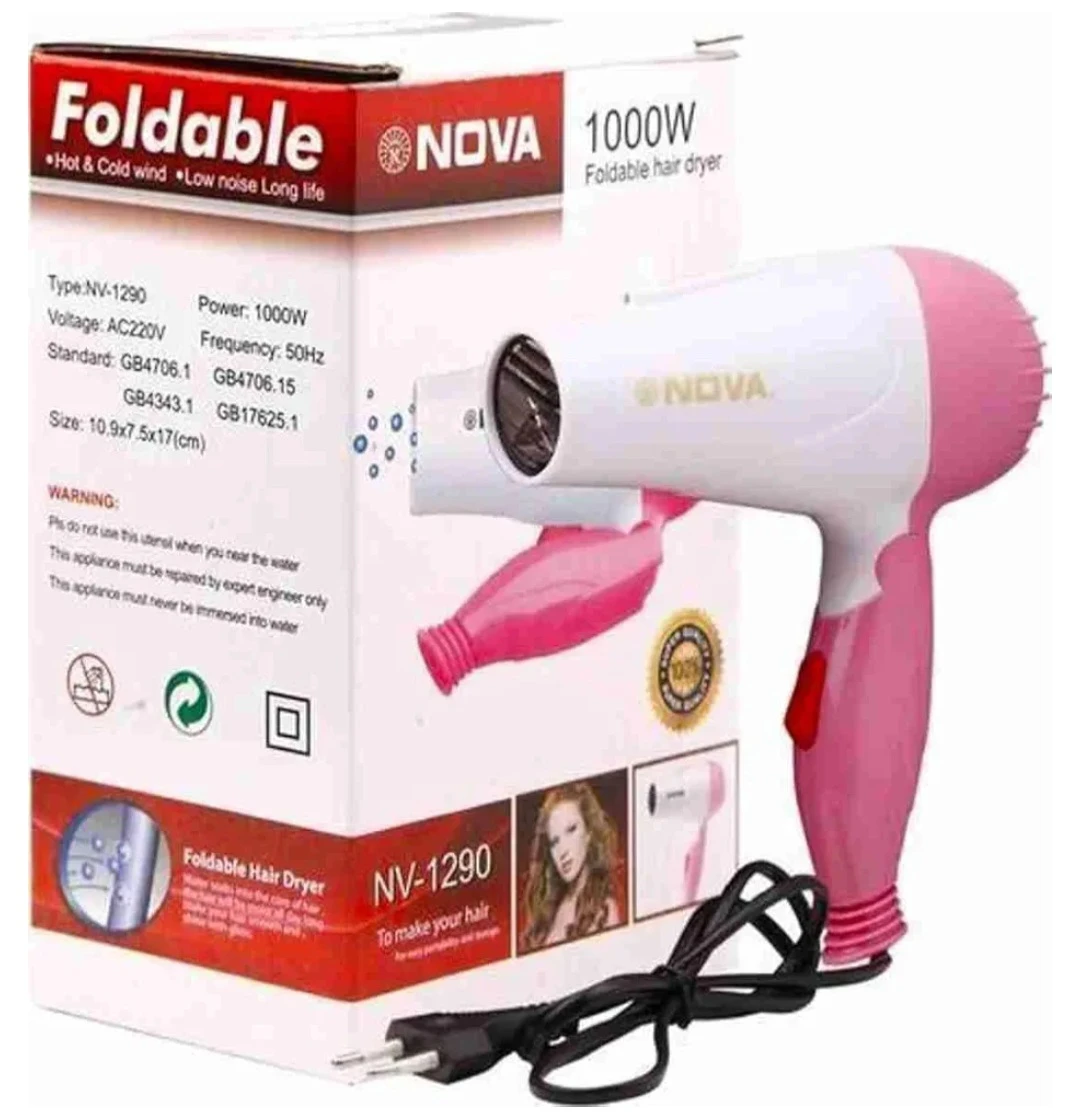 Nova Professional Foldable Hair Dryer - image 3