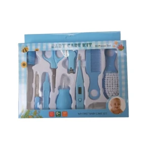 10 Pcs Baby Care Kit  Blue