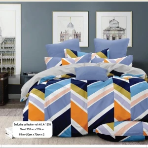 Mia Bedsheet 2 Pillow Covers
